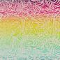 Preview: Jersey Breeze by Bienvenido Colorido Regenbogen auf Ecru